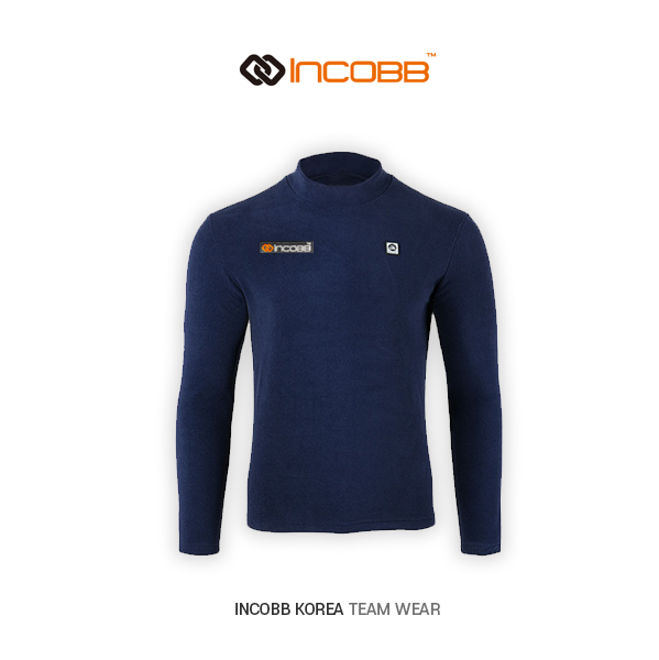 인코브(INCOBB KOREA) 팀웨어(TEAM WEAR) 하프넥 티셔츠(HALF NECK T-SHIRT) 네이비(NAVY)